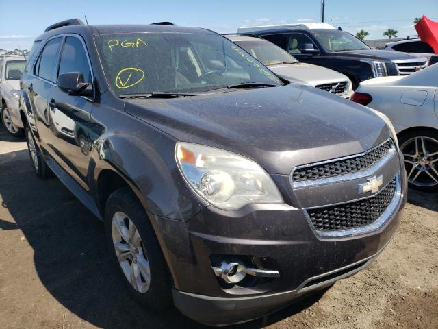 1GNALBEK6EZ137617 - 2014 CHEVROLET EQUINOX LT GRAY photo 1