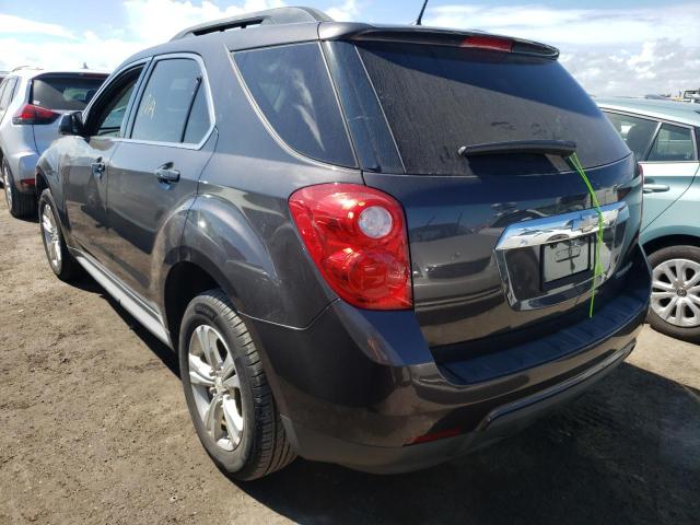 1GNALBEK6EZ137617 - 2014 CHEVROLET EQUINOX LT GRAY photo 3