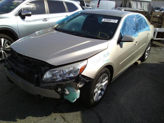 1G11C5SL5FF307209 - 2015 CHEVROLET MALIBU 1LT ბეჟი ფოტო 2