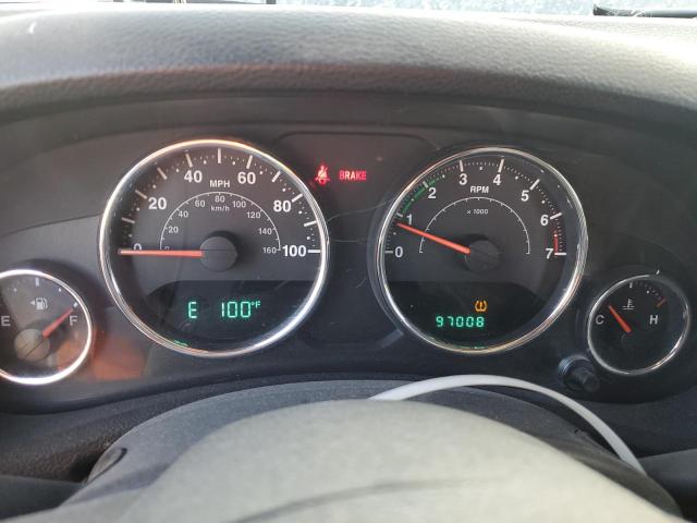 1C4AJWAG2CL256515 - 2012 JEEP WRANGLER S BLACK photo 8