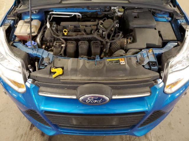 1FAHP3K20CL257568 - 2012 FORD FOCUS BLUE photo 7