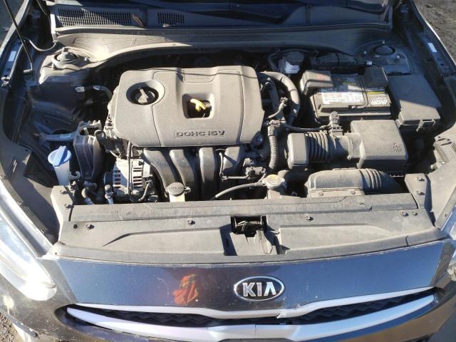 3KPF24AD1KE042135 - 2019 KIA FORTE FE GRAY photo 7