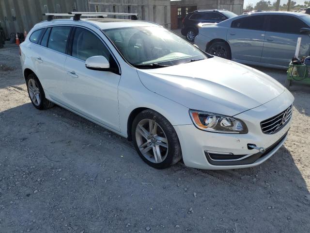 YV126MEB8F1190278 - 2015 VOLVO V60 PREMIE WHITE photo 1