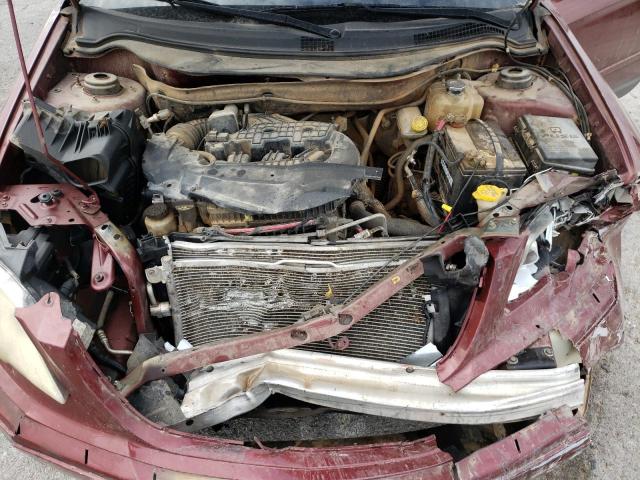 2A8GM68X67R239911 - 2007 CHRYSLER PACIFICA T MAROON photo 7