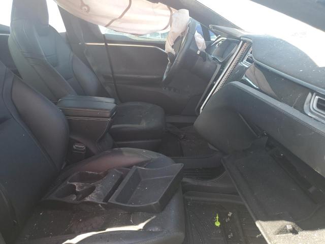 5YJSA1E45FF112746 - 2015 TESLA MODEL S Կապույտ լուսանկար 5