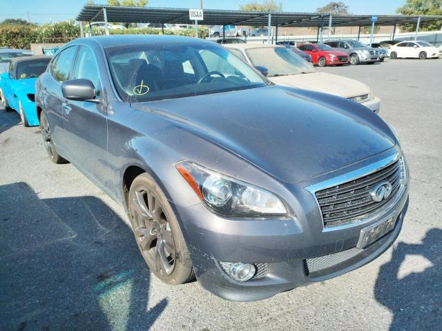 JN1AY1AP8BM520766 - 2011 INFINITI M56 CHARCOAL photo 1