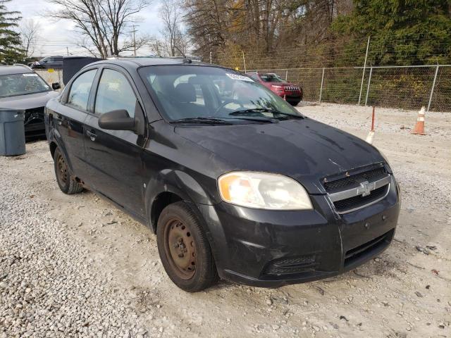 KL1TD56EX9B332490 - 2009 CHEVROLET AVEO LS 黑色 照片 1