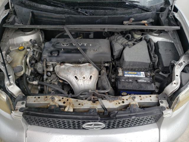 JTLKE50E491068722 - 2009 TOYOTA SCION XB SILVER photo 7