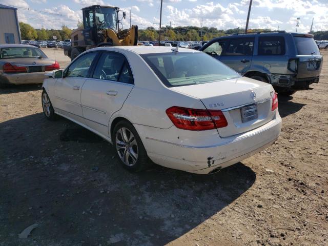 WDDHF8HB8AA140000 - 2010 MERCEDES-BENZ E 350 4MAT WHITE photo 3