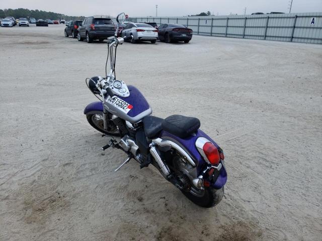 JH2RC44602M613534 - 2002 HONDA VT750 CDC PURPLE photo 3