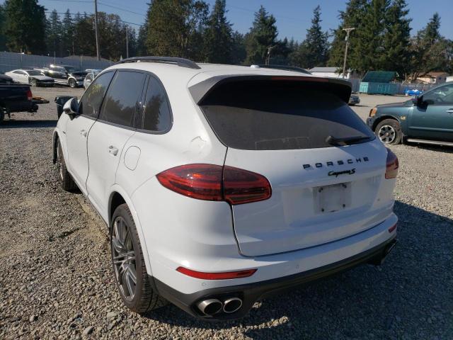 WP1AE2A24HLA74824 - 2017 PORSCHE CAYENNE SE WHITE photo 3