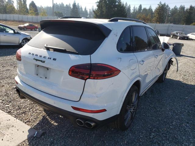 WP1AE2A24HLA74824 - 2017 PORSCHE CAYENNE SE WHITE photo 4