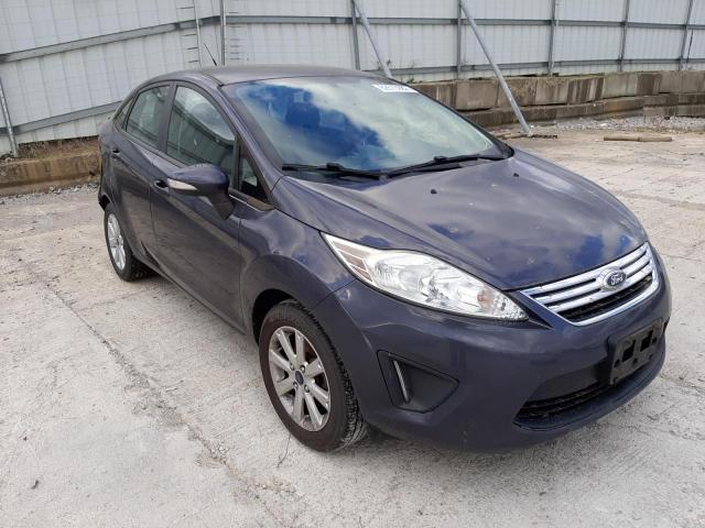 3FADP4BJ7DM191581 - 2013 FORD FIESTA SE GRAY photo 1