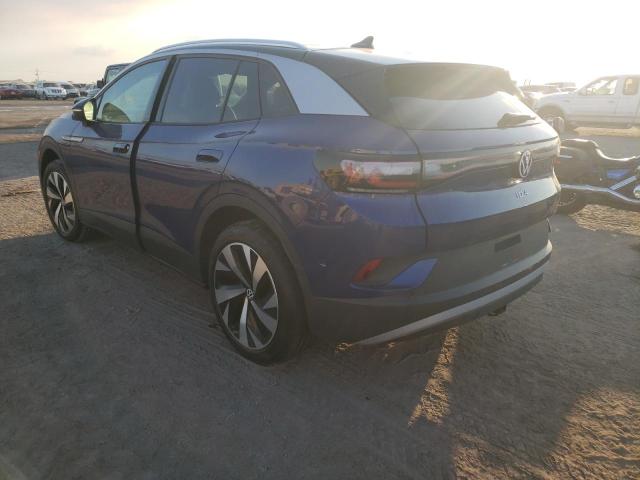 WVGUNPE24NP058533 - 2022 VOLKSWAGEN ID.4 PRO S ლურჯი ფოტო 3