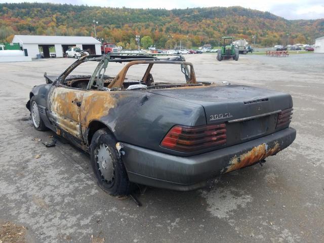 WDBFA61E8NF043010 - 1992 MERCEDES-BENZ 300 SL BURN photo 3