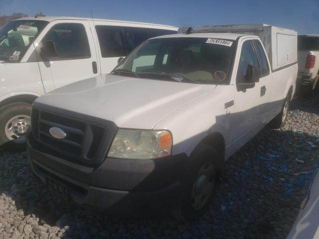 1FTRF12288KD93451 - 2008 FORD F150 WHITE photo 2