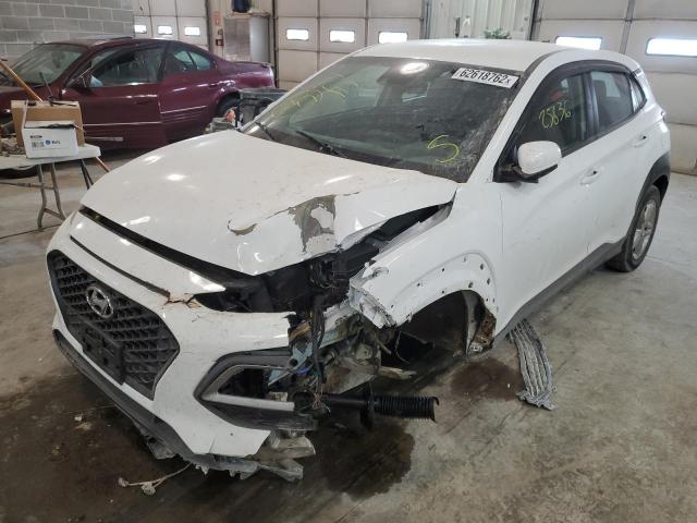 KM8K12AA6MU745547 - 2021 HYUNDAI KONA SE WHITE photo 2