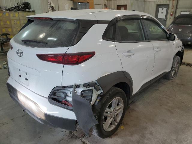 KM8K12AA6MU745547 - 2021 HYUNDAI KONA SE WHITE photo 4