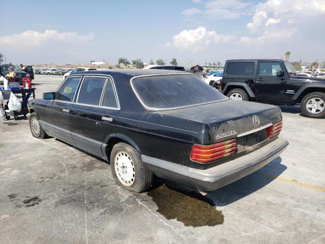 WDBCA35E4KA489837 - 1989 MERCEDES-BENZ 420 SEL BLACK photo 3