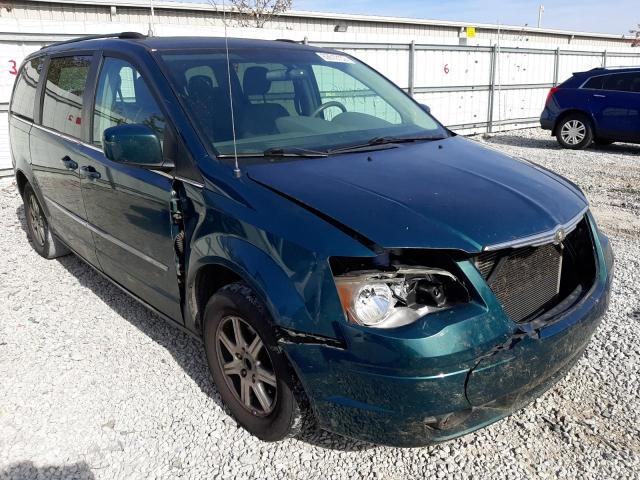 2A8HR54139R643138 - 2009 CHRYSLER TOWN & COU GREEN photo 1