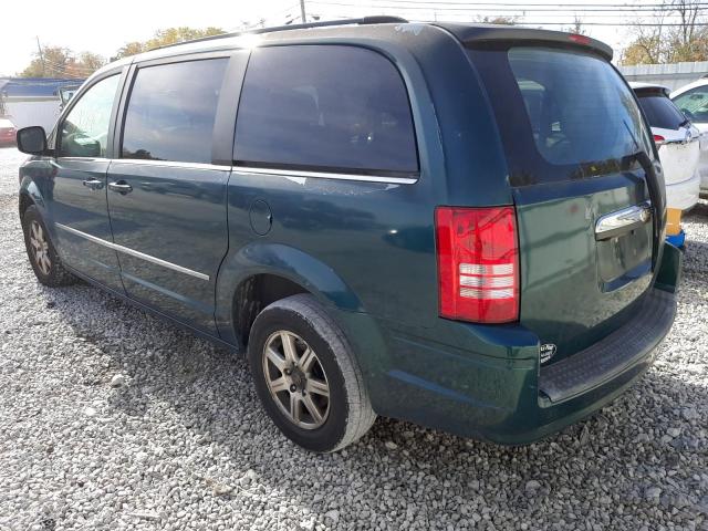 2A8HR54139R643138 - 2009 CHRYSLER TOWN & COU GREEN photo 3