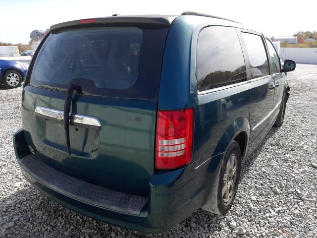 2A8HR54139R643138 - 2009 CHRYSLER TOWN & COU GREEN photo 4