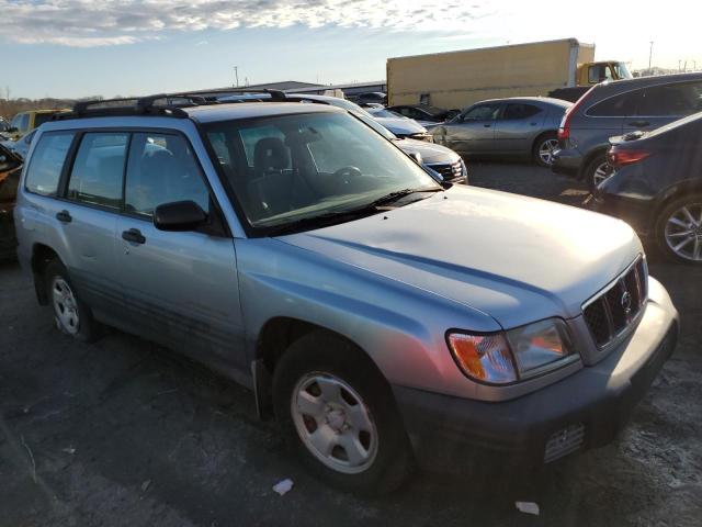 JF1SF63532H731646 - 2002 SUBARU FORESTER L SILVER photo 4