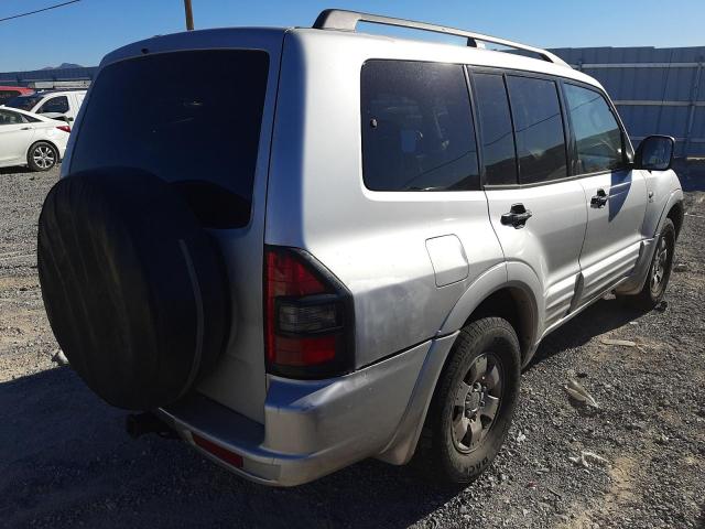 JA4MW31R71J038961 - 2001 MITSUBISHI MONTERO XL SILVER photo 4