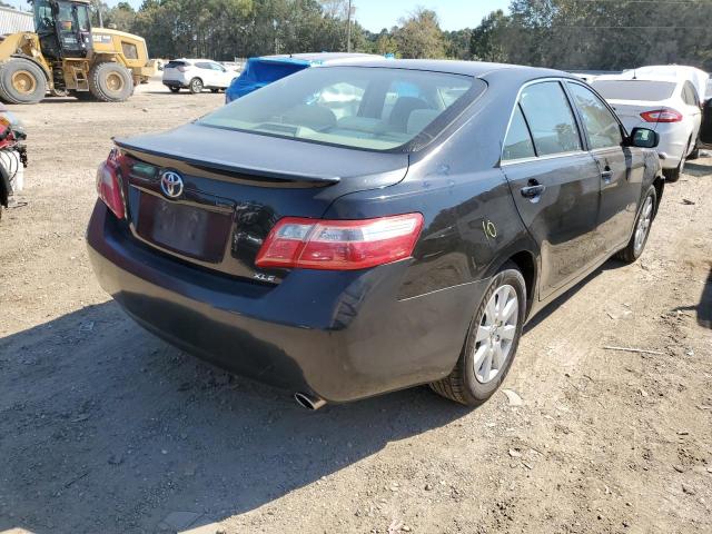 4T1BE46K67U179640 - 2007 TOYOTA CAMRY CE BLACK photo 4