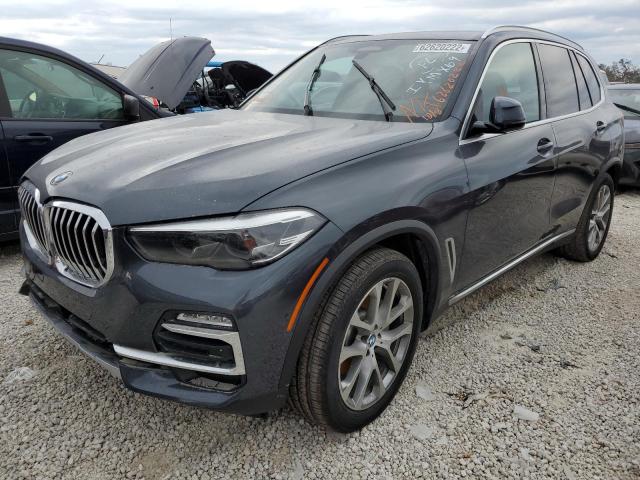 5UXCR4C0XL9B61799 - 2020 BMW X5 SDRIVE GRAY photo 2