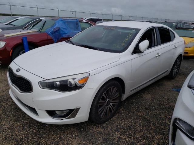 KNALN4D78E5144061 - 2014 KIA CADENZA PR WHITE photo 2