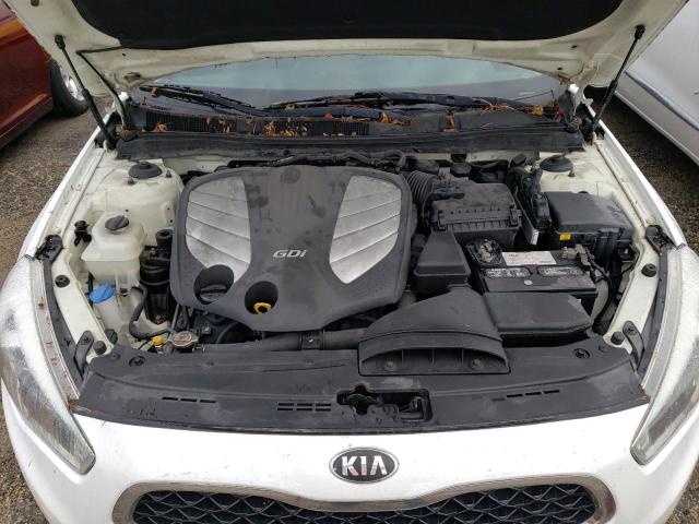 KNALN4D78E5144061 - 2014 KIA CADENZA PR WHITE photo 7