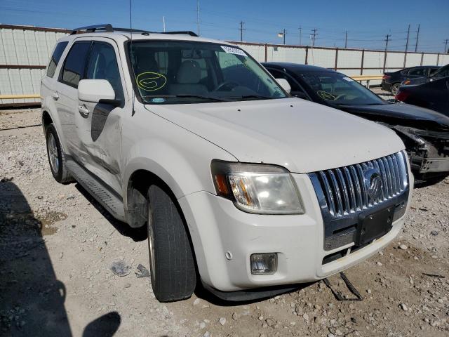 4M2CN8HG1AKJ13132 - 2010 MERCURY MARINER PR WHITE photo 1