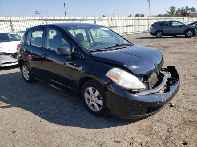 3N1BC1CP6AL449625 - 2010 NISSAN VERSA S BLACK photo 1