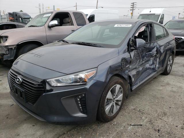 KMHC65LD2JU069222 - 2018 HYUNDAI IONIQ SILVER photo 2