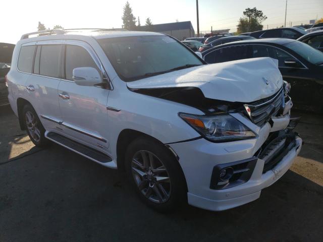 JTJHY7AX5E4155138 - 2014 LEXUS LX 570 WHITE photo 1