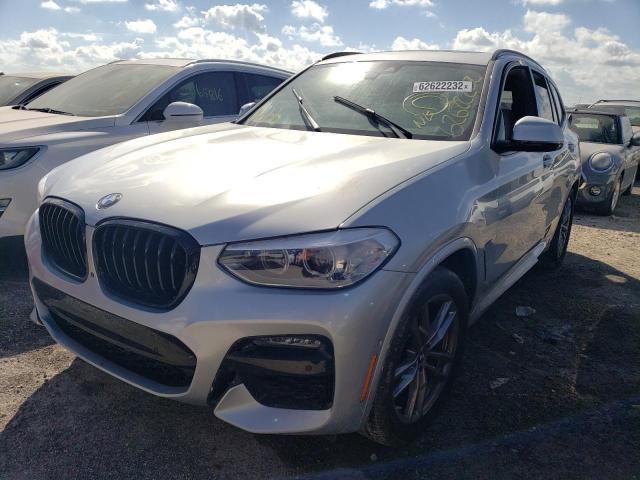 5UXTY3C0XM9H29077 - 2021 BMW X3 SDRIVE3 Gris photo 2