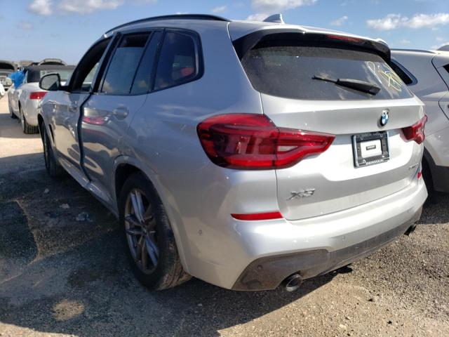 5UXTY3C0XM9H29077 - 2021 BMW X3 SDRIVE3 GRAY photo 3