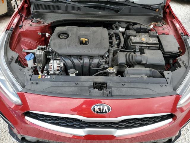 3KPF24AD4ME395634 - 2021 KIA FORTE FE RED photo 7