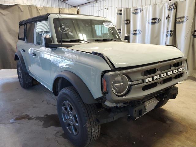 1FMDE5BH9MLA84466 - 2021 FORD BRONCO BAS GRAY photo 1