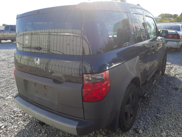 5J6YH28563L013663 - 2003 HONDA ELEMENT EX BLACK photo 4