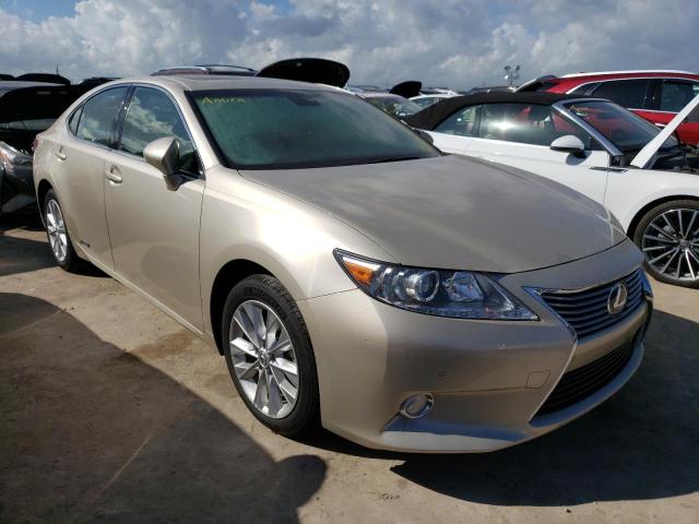 JTHBW1GG6D2037904 - 2013 LEXUS ES 300H CREAM photo 1