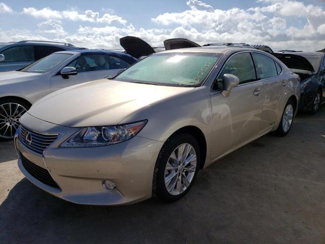 JTHBW1GG6D2037904 - 2013 LEXUS ES 300H CREAM photo 2