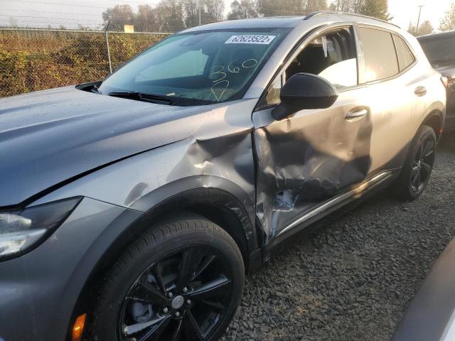 LRBFZPR43MD138742 - 2021 BUICK ENVISION E GRAY photo 9