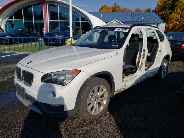 WBAVL1C58DVR91366 - 2013 BMW X1 XDRIVE2 WHITE photo 2