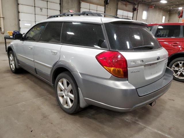 4S4BP62C177305146 - 2007 SUBARU OUTBACK OU SILVER photo 3