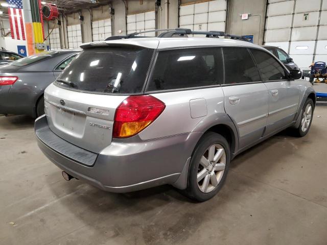 4S4BP62C177305146 - 2007 SUBARU OUTBACK OU SILVER photo 4