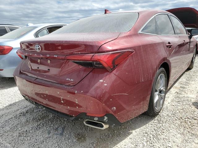 4T1AZ1FB6LU045347 - 2020 TOYOTA AVALON XLE MAROON photo 4