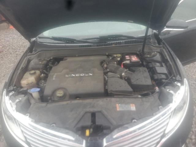 3LN6L2GK3ER828891 - 2014 LINCOLN MKZ BLACK photo 7