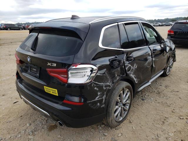 5UXTR9C5XJLC75861 - 2018 BMW X3 XDRIVE3 BLACK photo 4